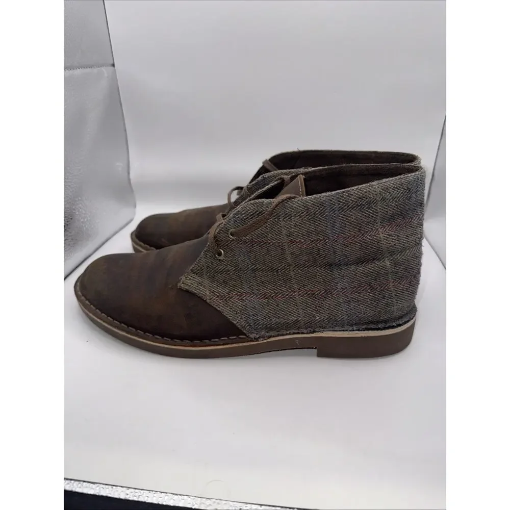 Size 9 - Men’s Clarks Collection Bootie Shoes Brown